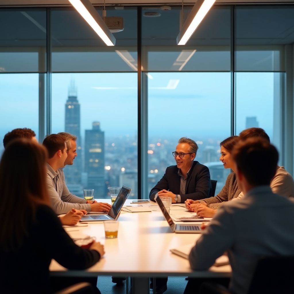 Equipo ProAssociationyst en conferencia energética